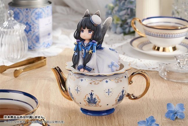 Original Chibi Figure 'DLC' Series Vol.3 'Tea Time Cats': 'Cow Cat'