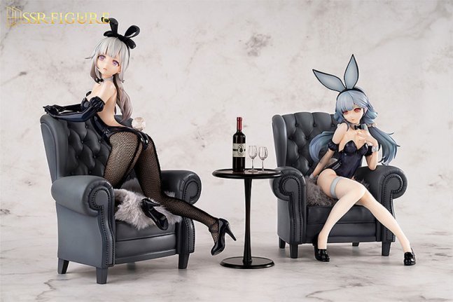SSR-FIGURE Yi Ren Guan - House of UnhumansQiao Er + Jin Hua 1/7 Figure Set Bunny Ver.