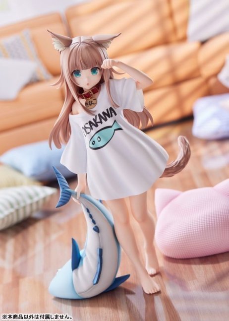 Kinako 1/6 Figure -Good Morning Ver.- -- Uchi no Neko ga Onnanoko de Kawaii