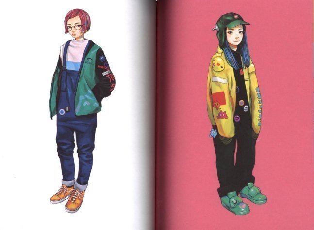 Color Palette -Zashiki Warashi Illustration Works-