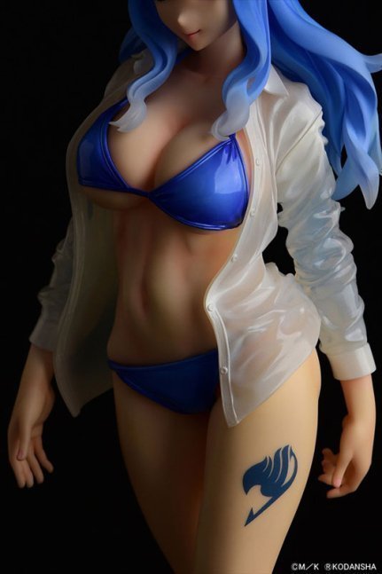 Juvia Loxar / Gravure_Style Sheer Wet Shirt SP 1/6 Figure -- FAIRY TAIL