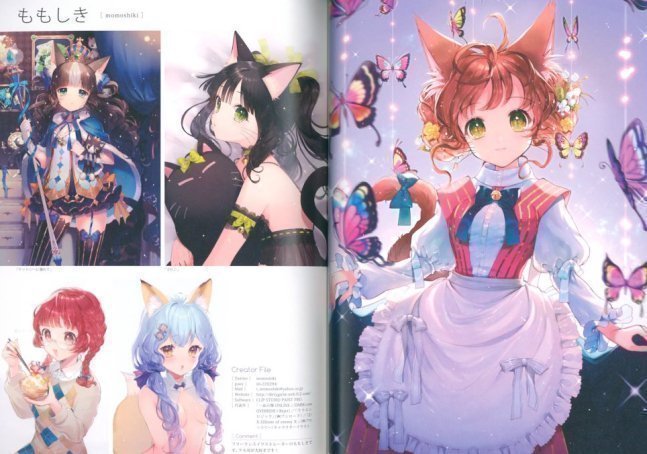 Girls Art Illustrator File – Kanojo Zukan