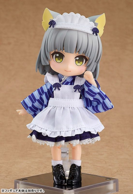 Nendoroid Doll Outfit Set Japanese-Style Maid Blue