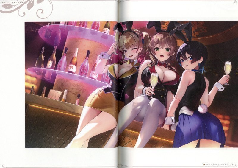 Bunny Garden & Merry Bunny Garden Official Visual Fan Book