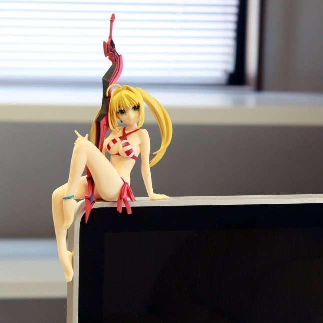 Caster/Nero Claudius Noodle Stopper Figure -- Fate/Grand Order
