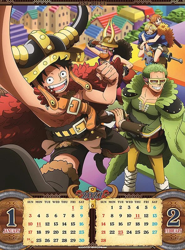 ONE PIECE - 2027 Anime Calendar