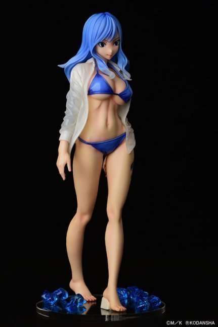 Juvia Loxar / Gravure_Style Sheer Wet Shirt SP 1/6 Figure -- FAIRY TAIL