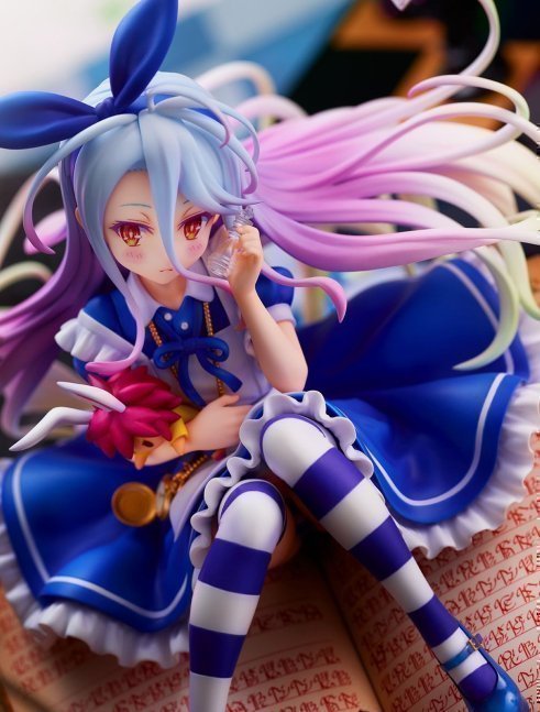 Shiro 1/7 Figure -Alice in Wonderland Ver.- -- No Game No Life