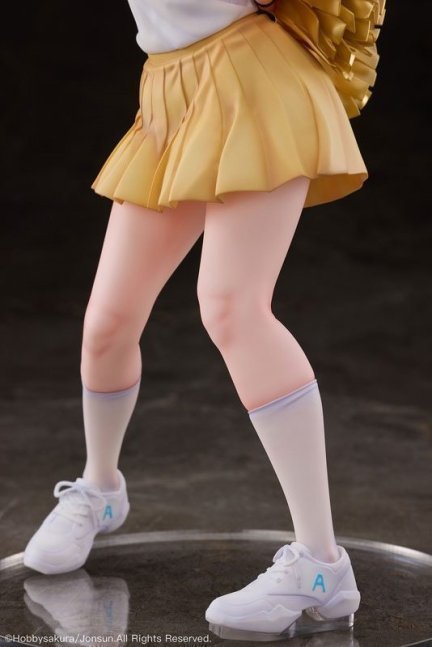 Cheerleader Aya 1/6 Figure Illustration by jonsun -- Aoitori High School