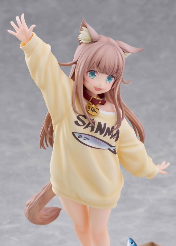 My Cat Is A Kawaii Girl KINAKO -Play With Ver.- PVC Figure
