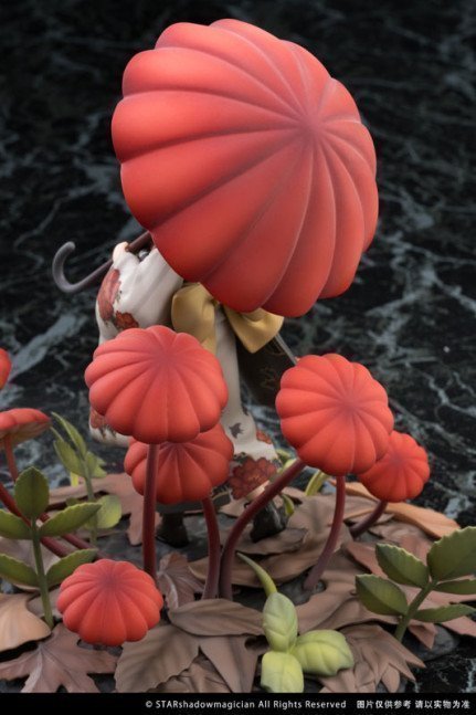 Mushroom Girls Series No.6 Marasmius Haematocephalus 1/1 Complete Figure