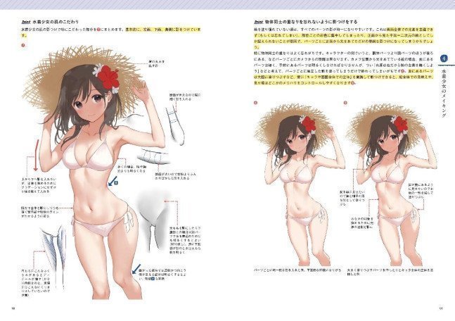 mignon Teaches How to Paint Skin Tones - mignon ga Shikkari Oshieru Hadanuri no Hiketsu