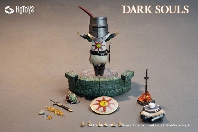 Warrior of Sunlight Solaire Deformed Action Figure -- DARK SOULS