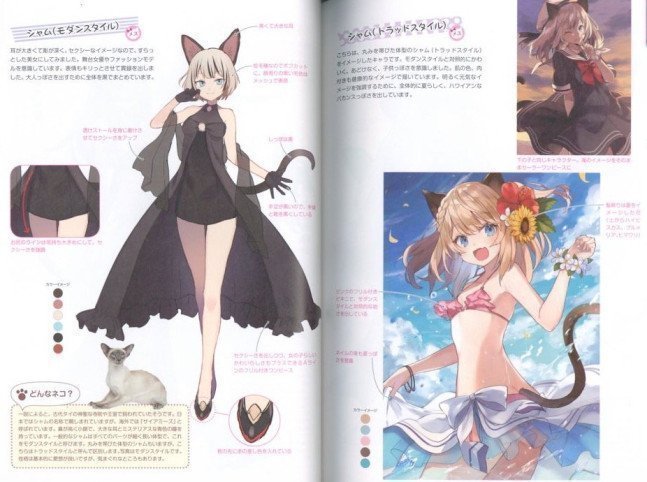 Kemomimi Character Design Book (How to Draw Kemono)
