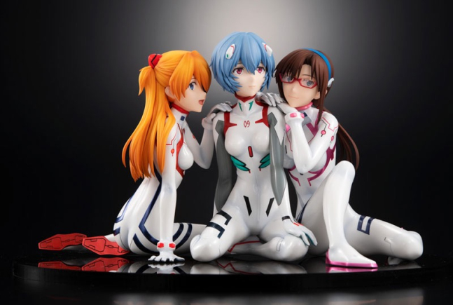 Asuka, Rei, Mari 1/8 KDcolle Figures Newtype Cover ver. Newtype Special Set  -- EVANGELION:3.0+1.0 THRICE UPON A TIME
