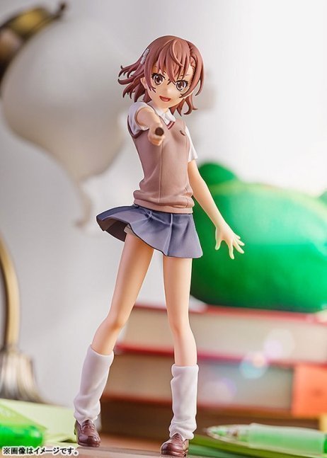 Mikoto Misaka POP UP PARADE Figure -- Toaru Kagaku no Railgun T