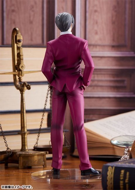 Miles Edgeworth POP UP PARADE Figure -- Ace Attorney