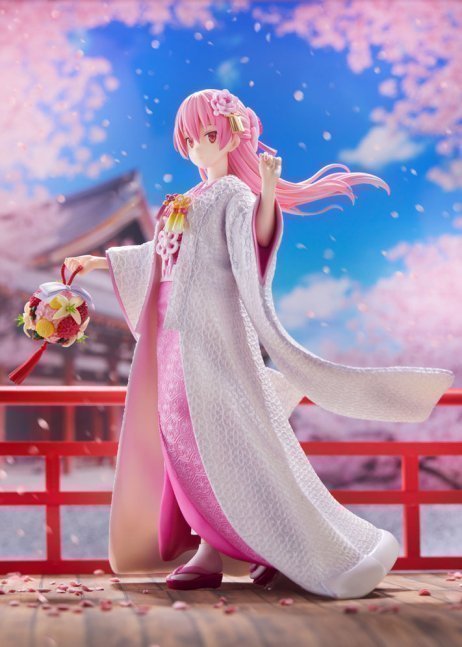 Tsukasa Yuzuki 1/7 Figure -Shiromuku ver.- -- Tonikaku Kawaii
