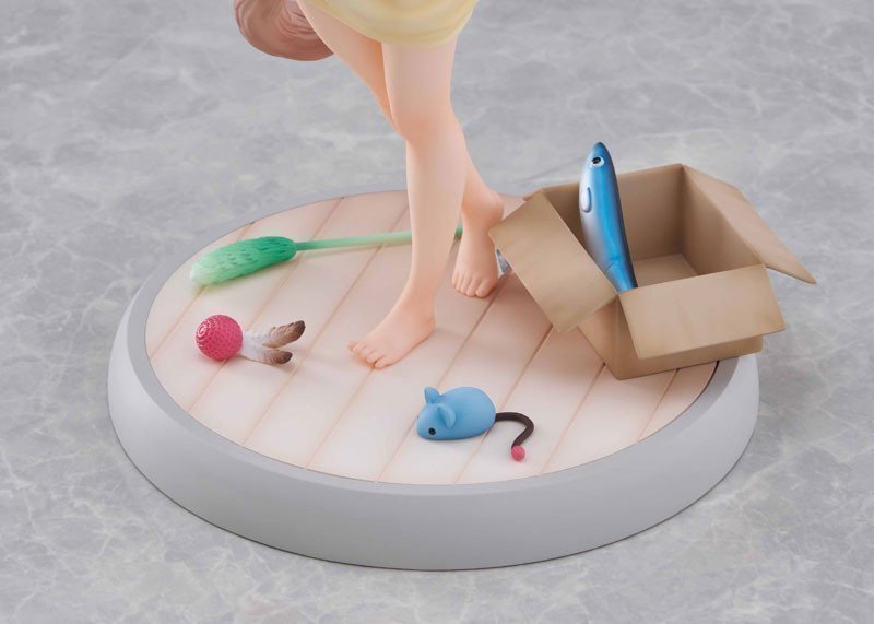 My Cat Is A Kawaii Girl KINAKO -Play With Ver.- PVC Figure