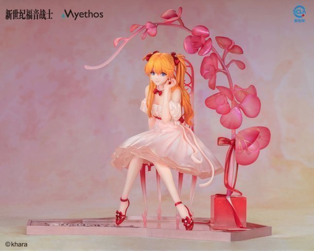 Rei Ayanami & Asuka Langley Shikinami 1/7 Figure Whisper of Flower Ver.  -- Evangelion