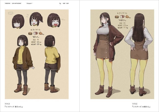 TabeGirl - Jun Artworks