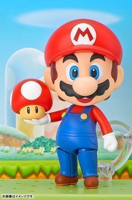 Mario Nendoroid Figure -- Super Mario Brothers