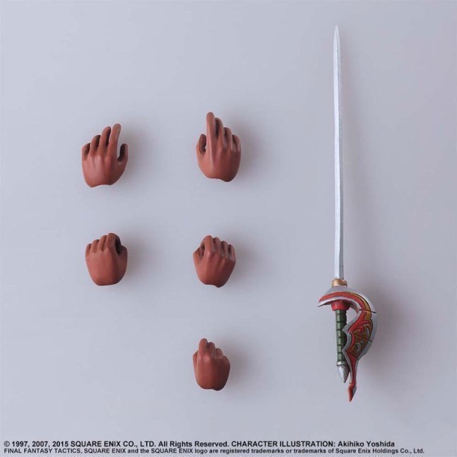 Final Fantasy Tactics Ramza Beoulve BRING ARTS Action Figure
