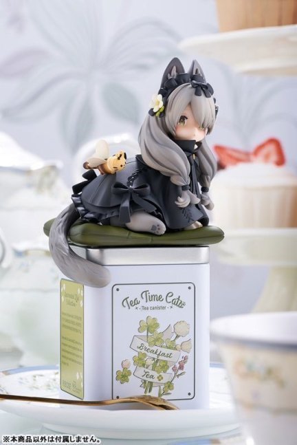 Original Deformed Figure "DLC" Series Vol.2 "Tea Time Cats":"British Shorthair"