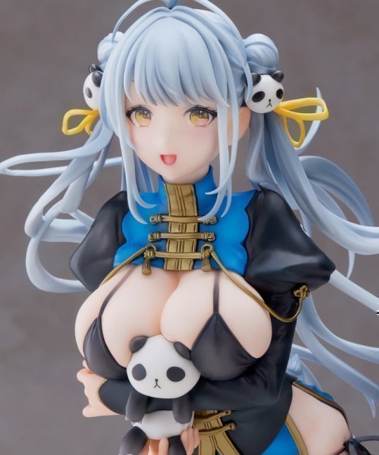 Panda-chan (Chinese Dress) Figure Illustrated by Sencha