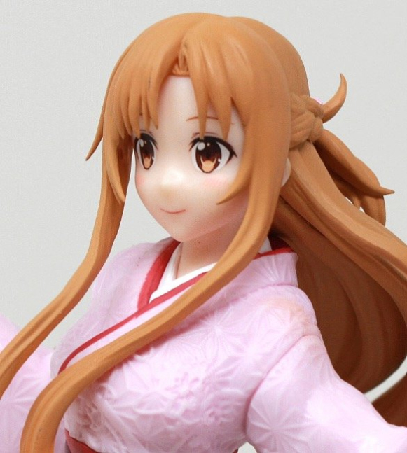 Original Japanese Anime Sword Art Online Coreful Figure Yuuki Asuna Kimono  Ver Action Figures Dolls Kids Toys Christmas Gifts