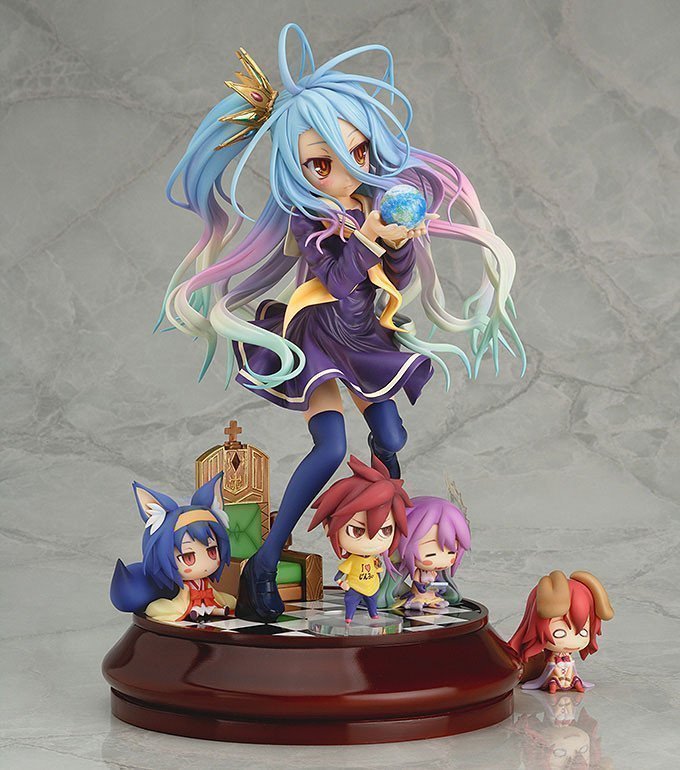 Shiro 1/7 Figure -- No Game No Life (Reissue)
