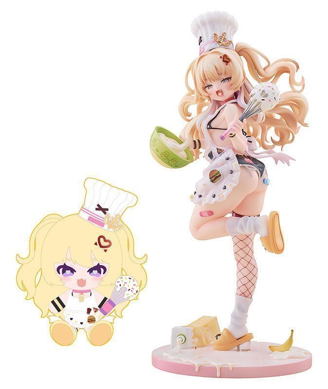 Bache 1/7 Figure Anniversary Illustration Ver. Plushie Set -- Azur Lane