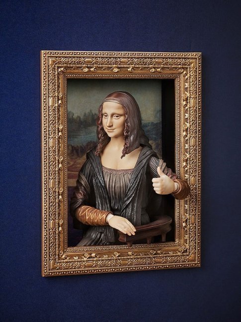 Mona Lisa by Leonardo da Vinci Figma The Table Museum Action Figure