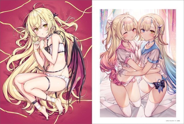 GIRLS PLANET Komeshiro Kasu Art Book