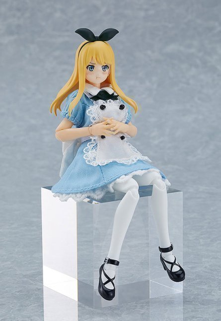 Female body (Alice) with One-piece Dress + Apron Coordination Figma Action Figure