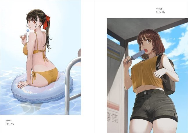 TabeGirl - Jun Artworks