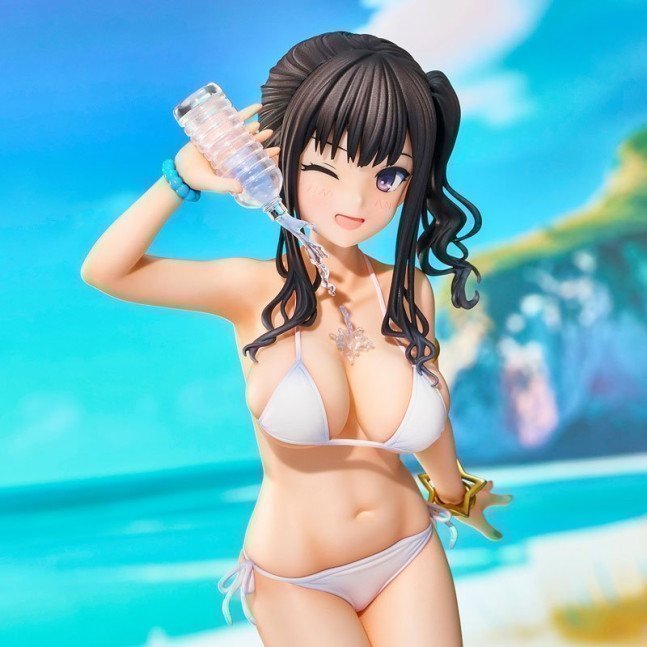 Kaedeko Figure Illustration Miyuki Sasaki -Summer Cloud White Bikini ver-