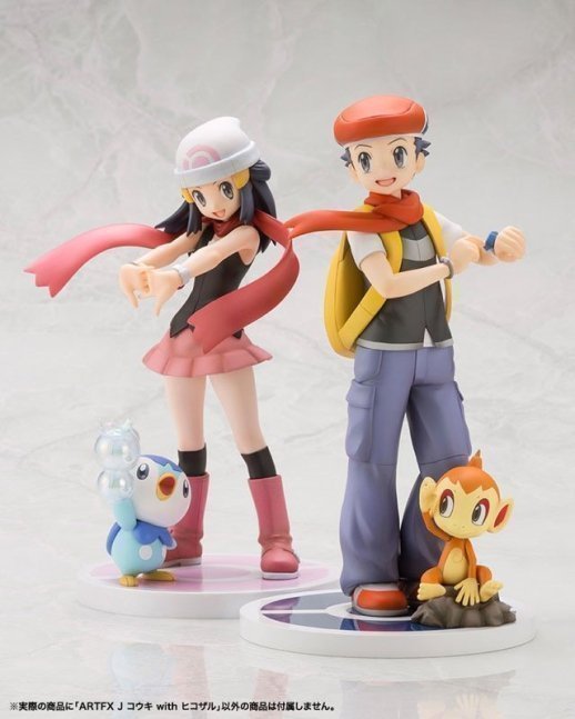 Lucas with Chimchar 1/8 ARTFX J Figure -- Pokemon