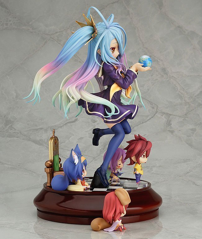 Shiro 1/7 Figure -- No Game No Life (Reissue)