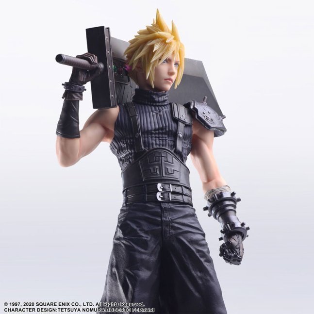 Cloud Strife Final Fantasy VII REMAKE STATIC ARTS