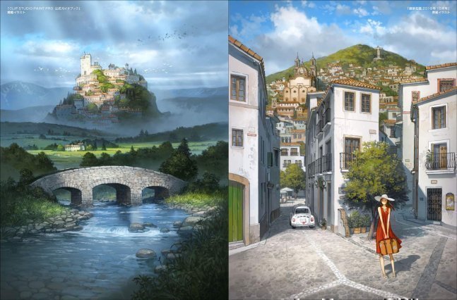 Yoshida Seiji Art Works & Perspective Technique
