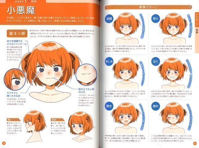 Girl's Facial Expression Catalog - Onnanoko no Hyoujou Catalog