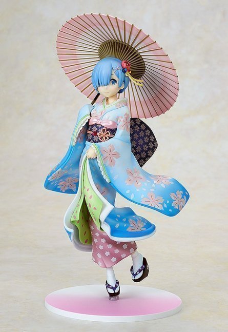 Rem 1/8 Figure Ukiyo-e Cherry Blossom Ver. -- Re:ZERO -Starting Life in Another World-