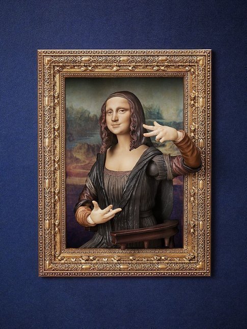 Mona Lisa by Leonardo da Vinci Figma The Table Museum Action Figure