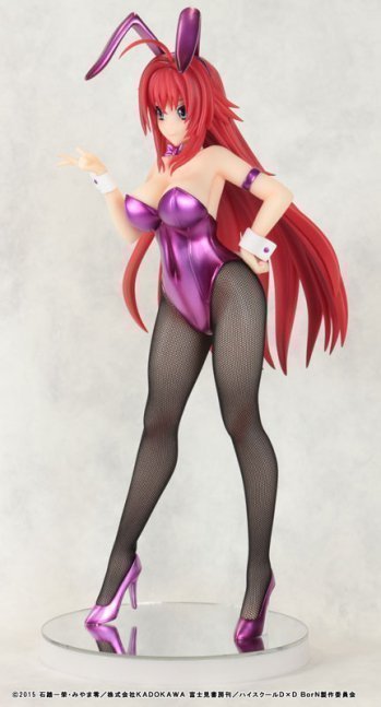 Rias Gremory 1/6 Figure Purple Bunny ver. -- High School D x D BorN
