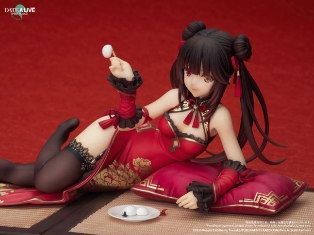 Tokisaki 1/7 Figure New Year China Dress Ver. -- Date A Live: Seirei Sairin