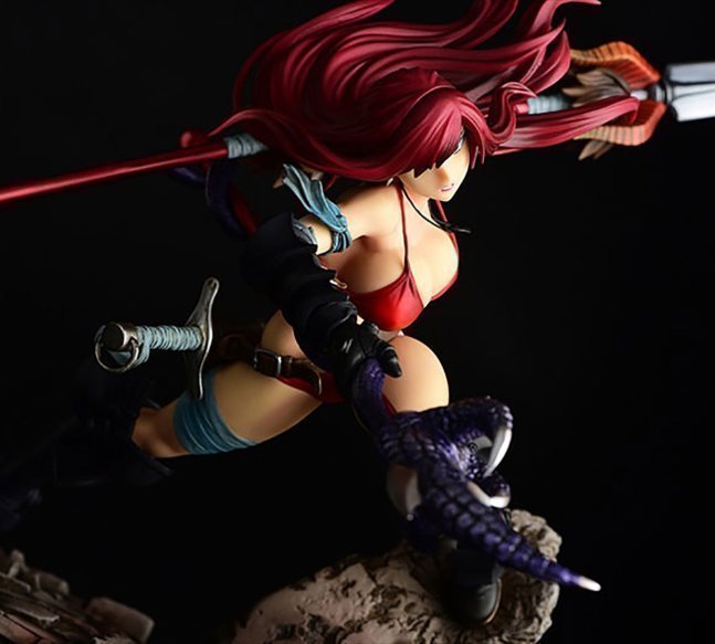 Erza Scarlet 1/6 Figure the Knight ver. another color: Black Armor: -- FAIRY TAIL