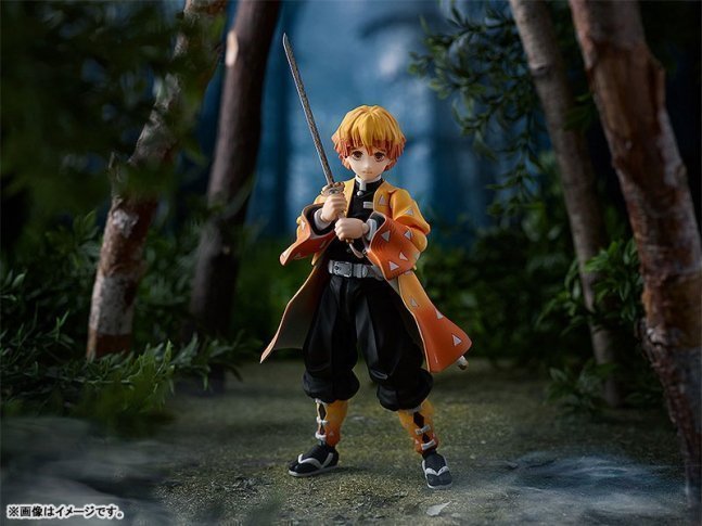 Zenitsu Agatsuma Figma Action Figure DX Edition -- Demon Slayer: Kimetsu no Yaiba