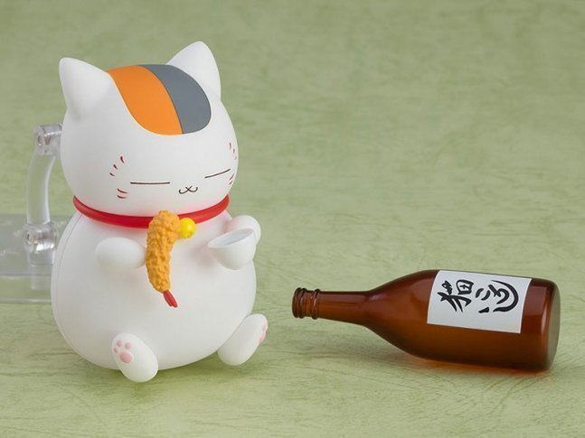 Nyanko Sensei Nendoroid Figure -- Natsume Yuujinchou