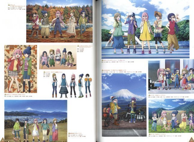 Yurucamp Seazon 2 Official Guide Book - Outdoor Activity Report 2